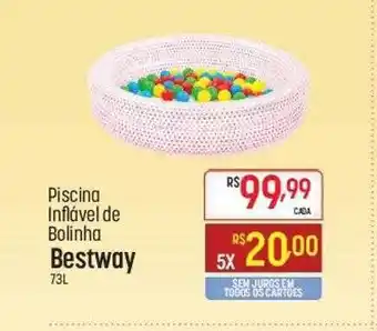 Piscina inflável de bolinha bestway