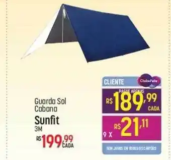 Muffato Guarda sol cabana sunfit oferta