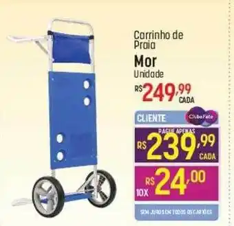 Muffato Carrinho de praia mor oferta