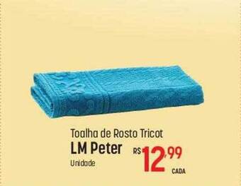 Muffato Toalha de rosto tricot lm peter oferta