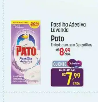 Muffato Pastilha adesiva lavanda pato oferta
