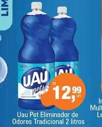 Supermercados Alvorada Uau pet eliminador de odores tradicional oferta