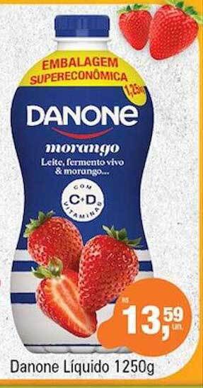 Supermercados Alvorada Danone liquido oferta