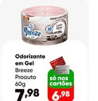 Odorizante em gel breeze proauto