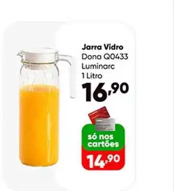 Jarra vidro dona q0433 luminarc