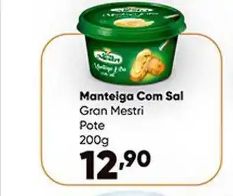 Manteiga com sal gran mestri pote