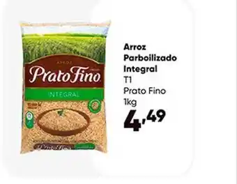 Zaffari Arroz parboilizado integral t1 prato fino oferta