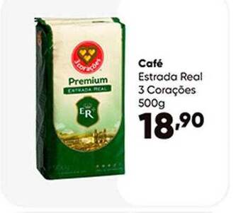 Zaffari Café estrada real 3 corações oferta