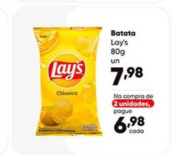 Zaffari Batata lay's oferta