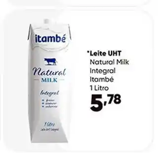 Leite uht natural milk integral itambé