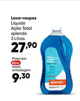 Zaffari Lava-roupas liquido ação total splendo 3 litros oferta