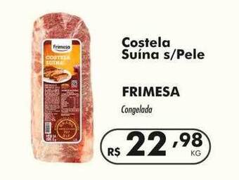 Irani Supermercados Costela suína s pele frimesa oferta