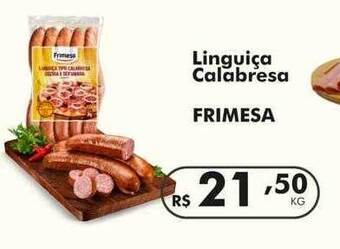 Irani Supermercados Linguiça calabresa frimesa oferta