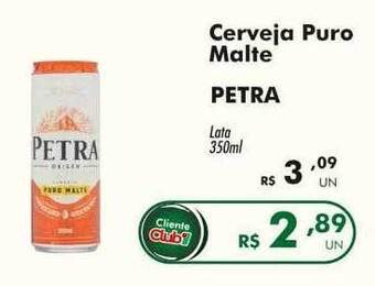 Irani Supermercados Cerveja puro malte petra oferta