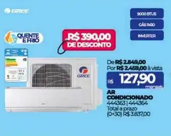 Lojas Certel Ar condicionado gree oferta