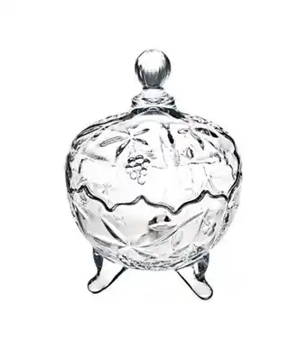 Freitas Varejo Porta joia de vidro útil bazar 14cm sp51 oferta