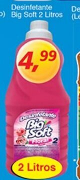 Supermercados Guanabara Desinfetante Big Soft 2L oferta