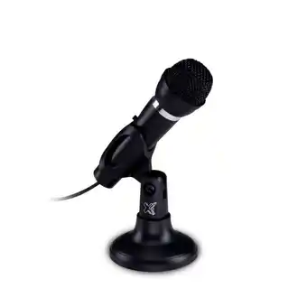 Microfone studio max p2 maxprint | preto