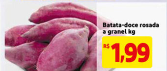 Mercado Extra Batata doce rosada a granel 1kg oferta