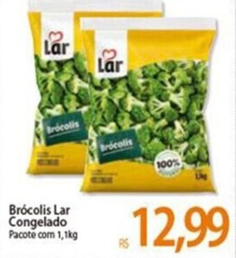 Atacadão Brocolis Lar Congelado 1.1kg oferta