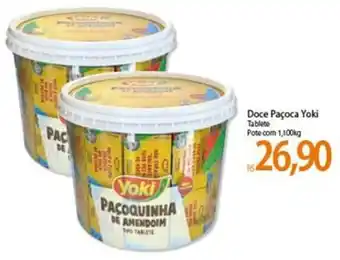 Atacadão Doce Pacoca Yoki 1.100kg oferta