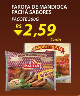 Farofa de Mandioca Pacha Sabores 300g
