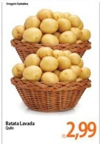 Atacadão Batata Lavada 1kg oferta