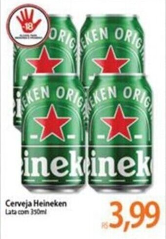 Atacadão Cerveja Heineken 350ml oferta