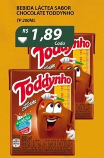 Bebida Lactea Sabor chocolate Toddynho 200ml