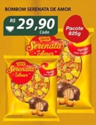 Assaí Atacadista Bombom Serenata de Amor 825g oferta