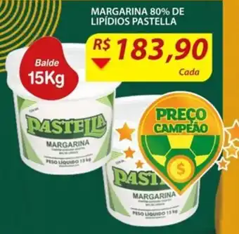 Margarina 80% de Lipidios Pastella 15kg