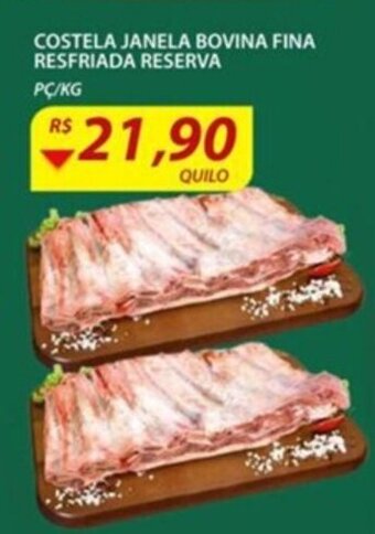 Assaí Atacadista Costela Janela Bovina Fina Resfriada Reserva 1kg oferta