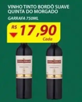 Assaí Atacadista Vinho Tinto bordo Suave Quinta Do Morgado 750ml oferta