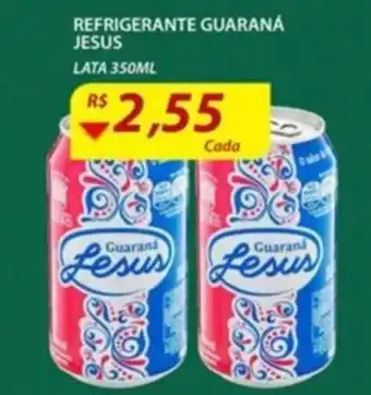 Assaí Atacadista Refrigerante Guarana Jesus 350ml oferta