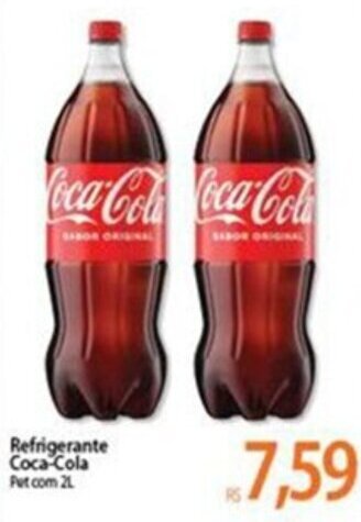 Atacadão Refrigerante Coca Cola 2L oferta
