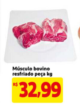 Mercado Extra Musculo bovino resfriado peca kg oferta