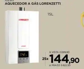 Benoit Aquecedor a gás lorenzetti oferta