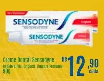 Creme dental sensodyne