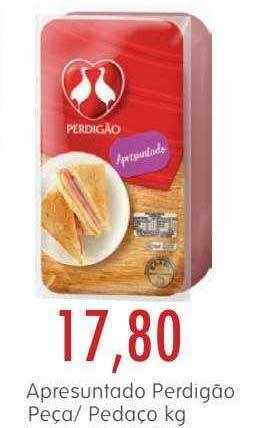 Epa Apresuntado perdigão peça pedaço oferta