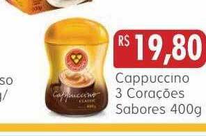 Epa Cappuccino 3 corações sabores oferta