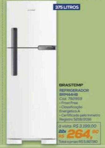 Brastemp refrigerador brm44h8