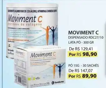 Moviment c dispensado rdc27-10 lata pó - 300 gr