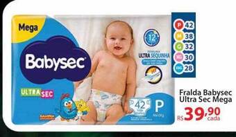 Tchê Farmácias Fralda babysec ultra sec mega oferta
