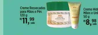 Tchê Farmácias Creme ressecados para mãos e pés oferta