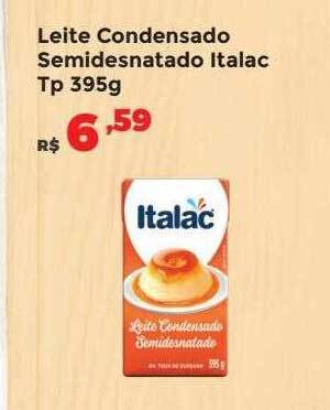 Villarreal Supermercados Leite condensado semidesnatado italac oferta