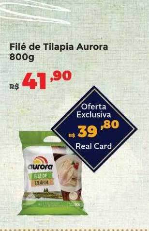 Villarreal Supermercados Filé de tilapia aurora oferta