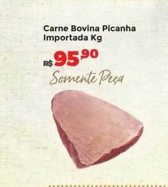 Villarreal Supermercados Carne bovina picanha importada kg oferta