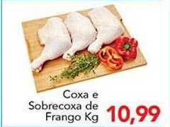 Supermercados Joanin Coxa e sobrecoxa de frango kg oferta