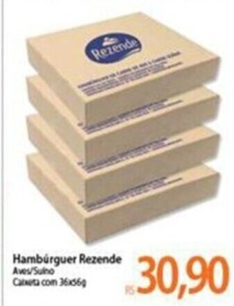 Atacadão Hamburguer Rezende oferta