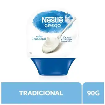 Iogurte nestlé grego tradicional 90g